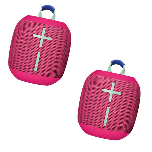 Ultimate Ears UE WONDERBOOM 4 (Bundle of 2) Wireless Portable Bluetooth Speakers