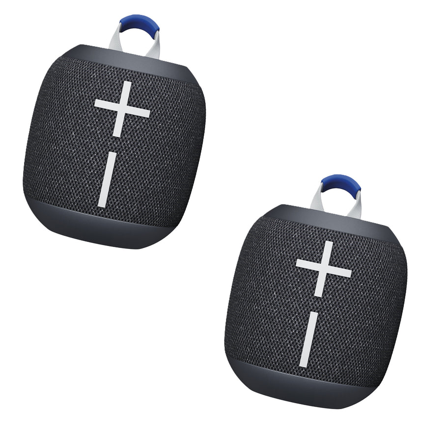 Ultimate Ears UE WONDERBOOM 4 (Bundle of 2) Wireless Portable Bluetooth Speakers