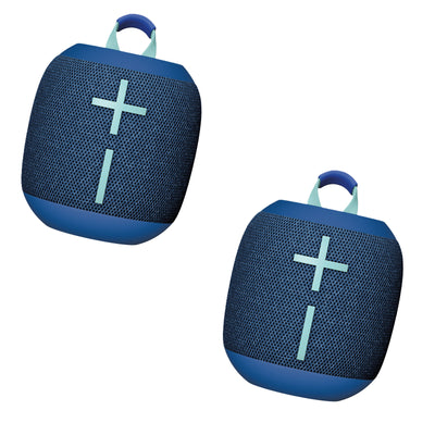Ultimate Ears UE WONDERBOOM 4 (Bundle of 2) Wireless Portable Bluetooth Speakers