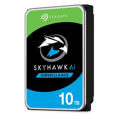 Go Wireless NZ Seagate SkyHawk AI ST10000VE001 10 TB Hard Drive - 3.5' Internal - SATA (SATA/600)