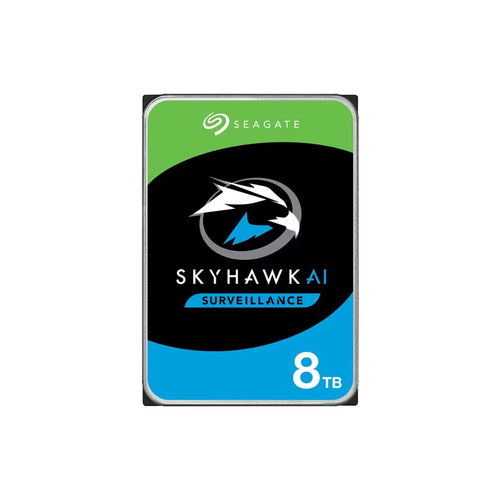 ST8000VE001 - Seagate SkyHawk AI 8TB 256MB Cache 6Gb/s 3.5 Inch SATA Hard Drive