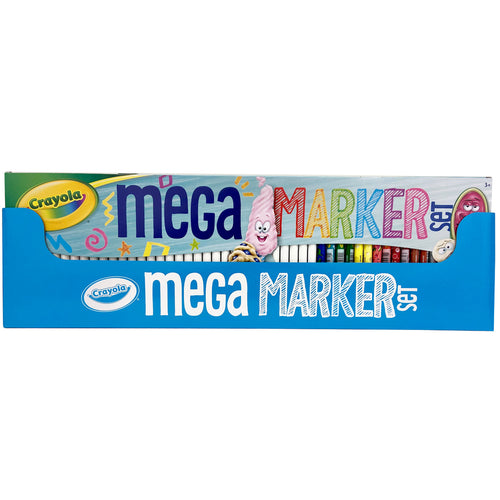 Crayola 1001837 Crayola 58 7839 Crayola Mega Marker Set 50Pk SRT