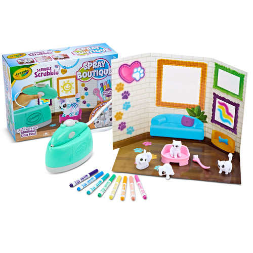 Crayola 1001986 Crayola 74 0228 Crayola Scribble Scrubbie Spray Boutique