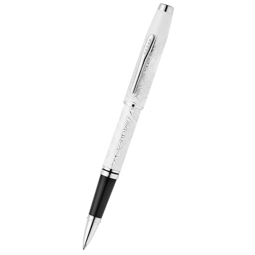 Cross 1002011 Cross AT0665-16 Cross Coventry Zodiac YOT Snake 2025 Pearl White Lacquer with Chrome Appts Rollerball Pen