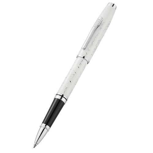 Cross 1002011 Cross AT0665-16 Cross Coventry Zodiac YOT Snake 2025 Pearl White Lacquer with Chrome Appts Rollerball Pen