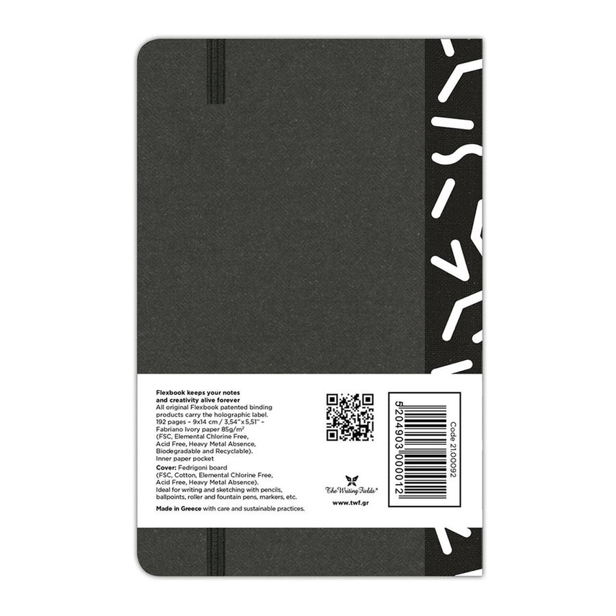 Flexbook Visions Notebook Pocket Ruled Black