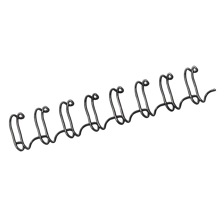 53218 - Fellowes Drahtbindespiralen 6mm, Packung mit 100