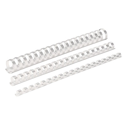 Fellowes Plastic Binding Coils 14mm White, Pack of 100