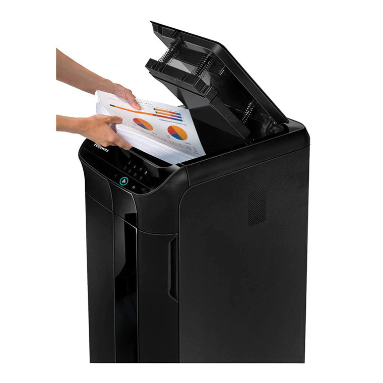 4964201 - Fellowes AutoMax 350C Cross Cut Shredder