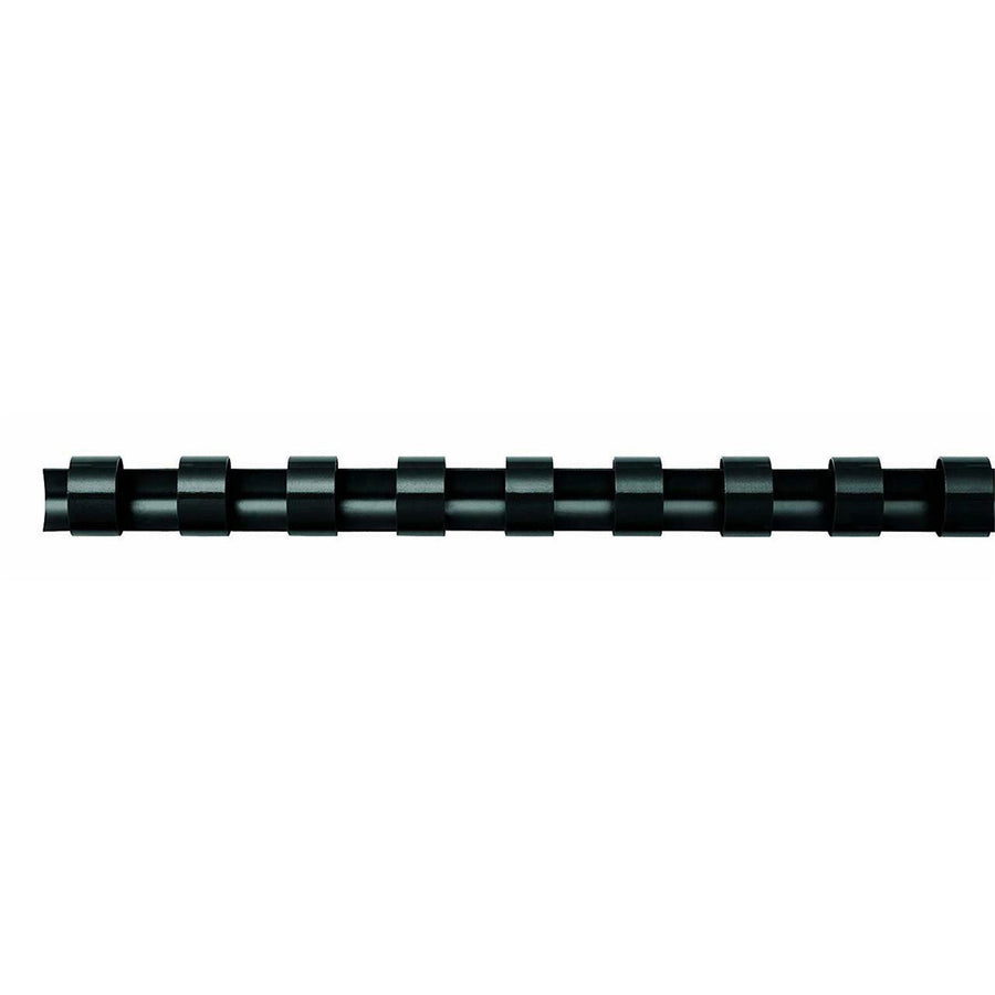 Fellowes Plastic Binding Coils 6mm Black, Pack of 100