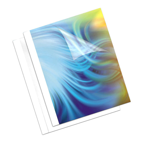 5390602 - Fellowes Thermal Binding Covers A4 20mm White, Pack of 50