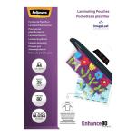 5396207 - Fellowes Laminating Pouches A4 Gloss 80 Micron, Pack of 25