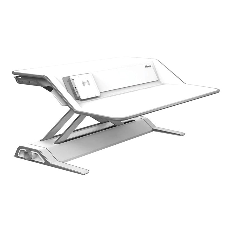 8082201 - Fellowes Lotus DX Sit Stand Workstation White