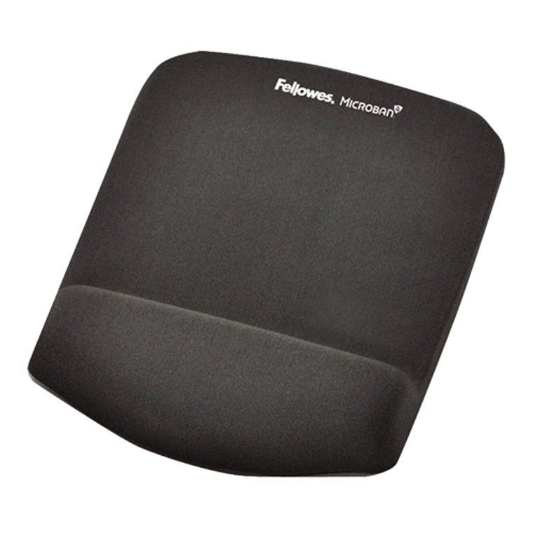 Fellowes PlushTouch Wrist Rest Mouse Pad Graphite