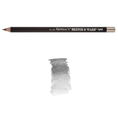 Generals GEN588 Generals Sketch & Wash Watersoluble Graphite Pencil No588 Box of 12