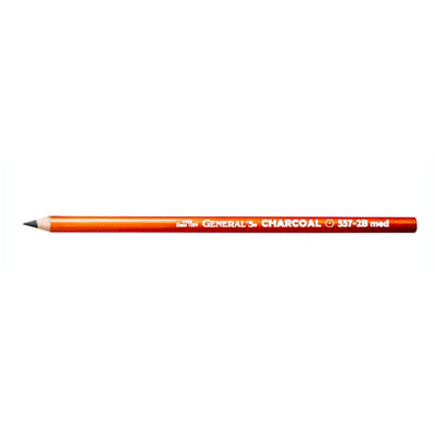 Generals GEN5572B Generals Charcoal Artist Quality Pencils No557 2B 2 Pack