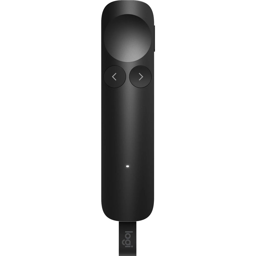 Logitech Spotlight 2 Advanced Presenter With Haptics - Graphite Digital and Laser Pointer - Haptic-guided Breathing - Quick charging, 1 min up to 3hr of use - Bluetooth - Bolt Receiver - 30m Long Range