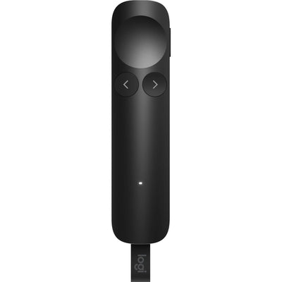 Logitech Spotlight 2 Advanced Presenter With Haptics - Graphite Digital and Laser Pointer - Haptic-guided Breathing - Quick charging, 1 min up to 3hr of use - Bluetooth - Bolt Receiver - 30m Long Range