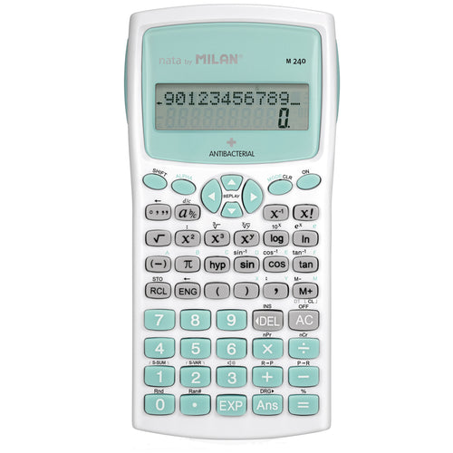 Milan M240 Scientific Calculator Antibacterial Turquoise