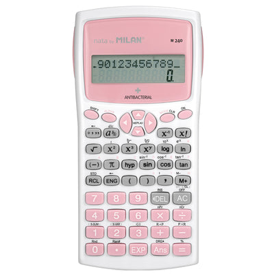 Milan M240 Scientific Calculator Antibacterial Pink