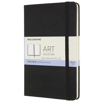 Moleskine ARTQP054  Art Sketchbook Medium Black