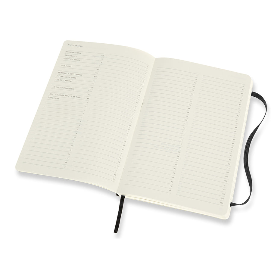 Moleskine PROPFNTB3SBK Pro Notebook Large - Black Soft Cover