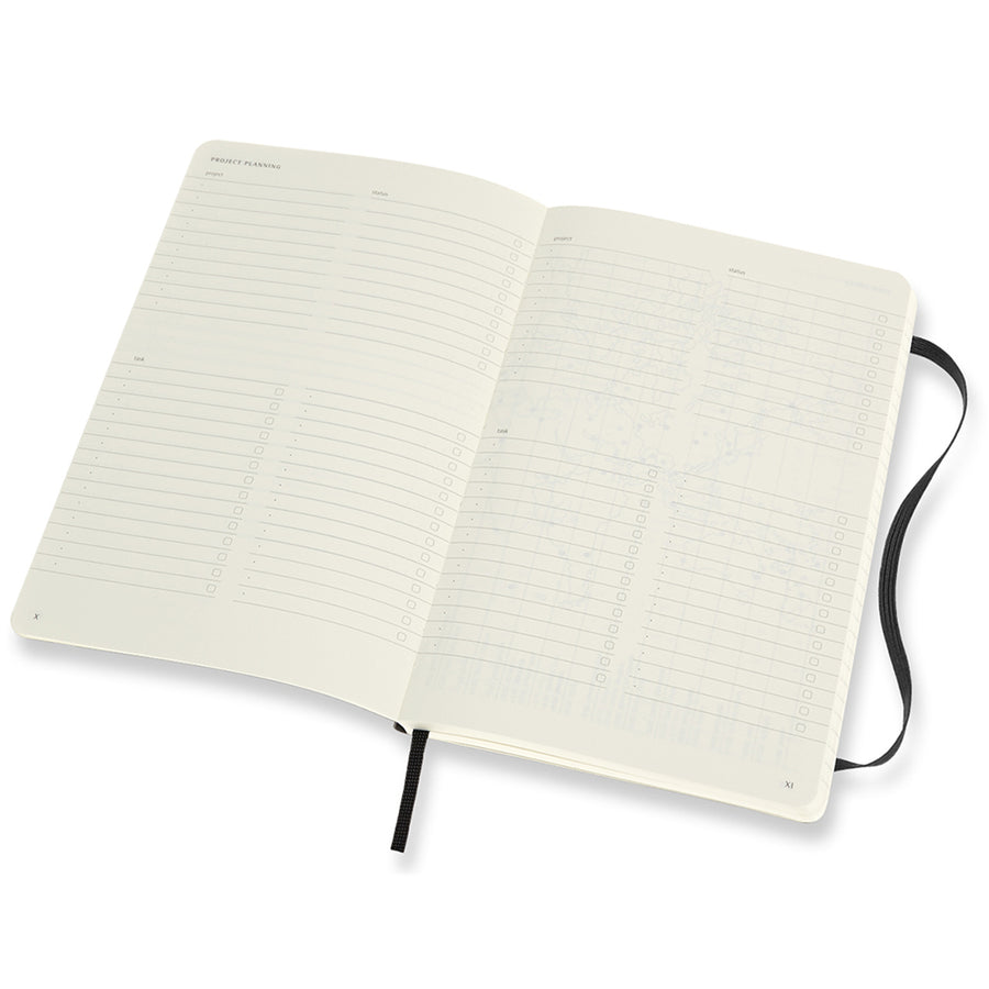 Moleskine PROPFNTB3SBK Pro Notebook Large - Black Soft Cover