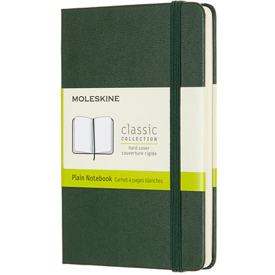 Moleskine QP012K15 Notebook Pocket Plain Myrtle Green Hard