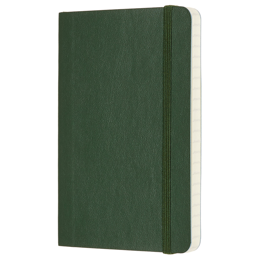 Moleskine QP611K15 Notebook Pocket Ruled Myrtle Green Soft