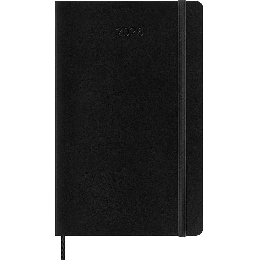 Moleskine DSB12DC3Y26 Moleskine Diary 12 Month Daily SC Large Black 2026