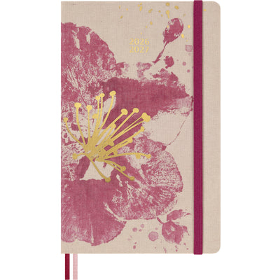 Moleskine DHSU0918WN3Y27 Moleskine LE Sakura 2026/2027 18M Weekly Planner Large