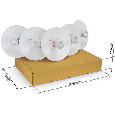 STD-24-UM-5PACK - RF Elements StarterDish 24dBi UM Parabolic Dish Antenna 5-PACK