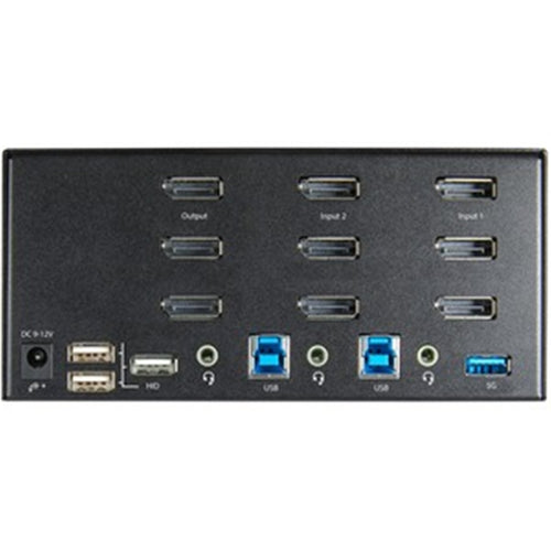 StarTech.com SV231TDPU34K 2 Pt DP KVM Switch 4K 60Hz Ultra HD