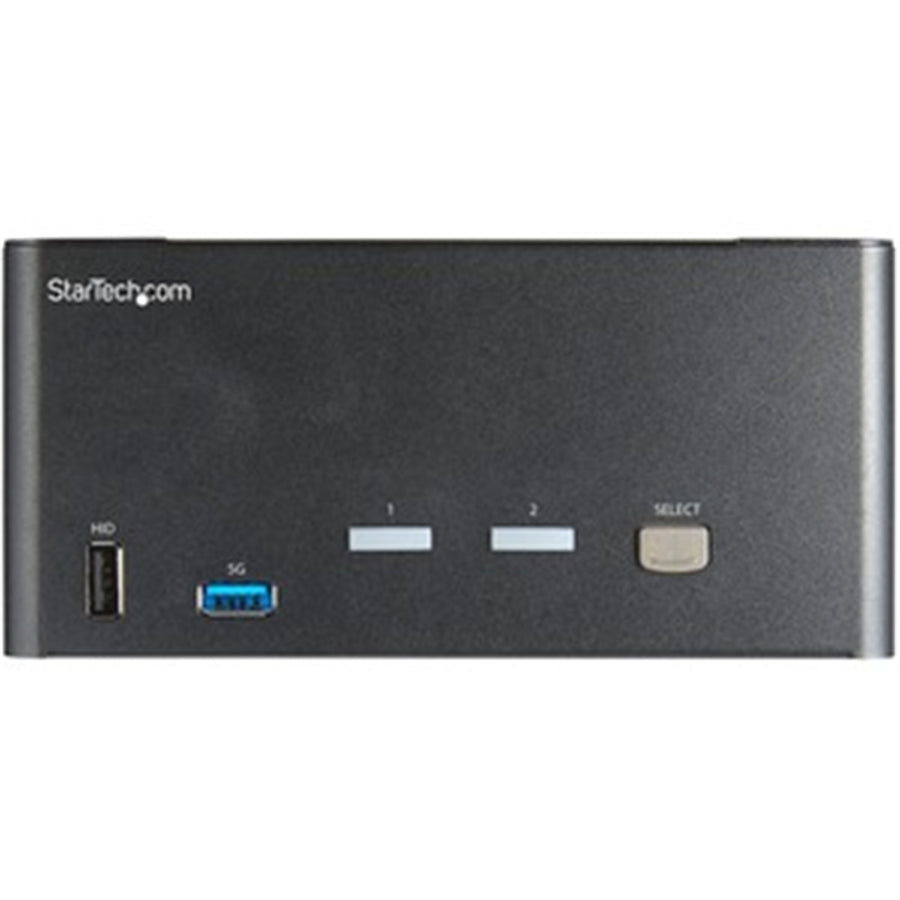StarTech.com SV231TDPU34K 2 Pt DP KVM Switch 4K 60Hz Ultra HD