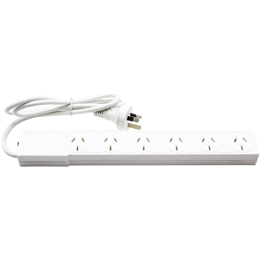 BPPB6 - The Brute Power Co. Powerboard - 6 Socket + Overload Protection