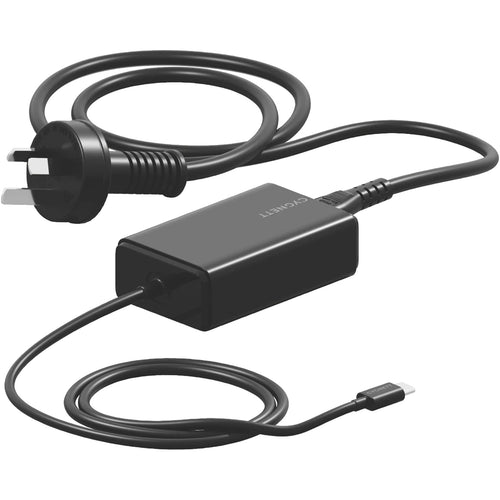 Cygnett CY5071PDWCH Cygnett PowerMaxx 65W GaN USB-C Laptop Charger ,  Phone and Tablet - Black
