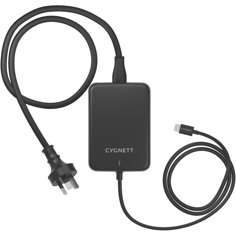 Cygnett PowerMaxx 140W USB-C GaN Laptop Charger -  Phone and Tablet - Black