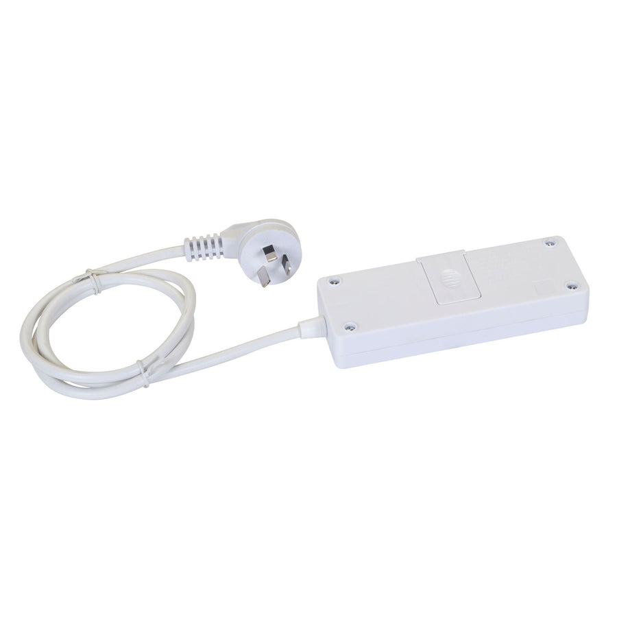 DYNAMIX A12U - 2-way Powerboard w/ 2x USB 2.4A Rapid Charging Ports. Built-in Phone or Tablet