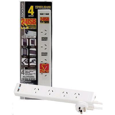 Jackson  PT2929SUSB 4 way Protected Power Board 2 ports are