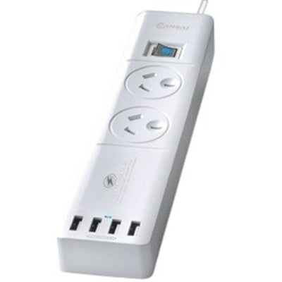 Sansai PAD-4022A 2 ways w/ 4.8A 4x USB Ports