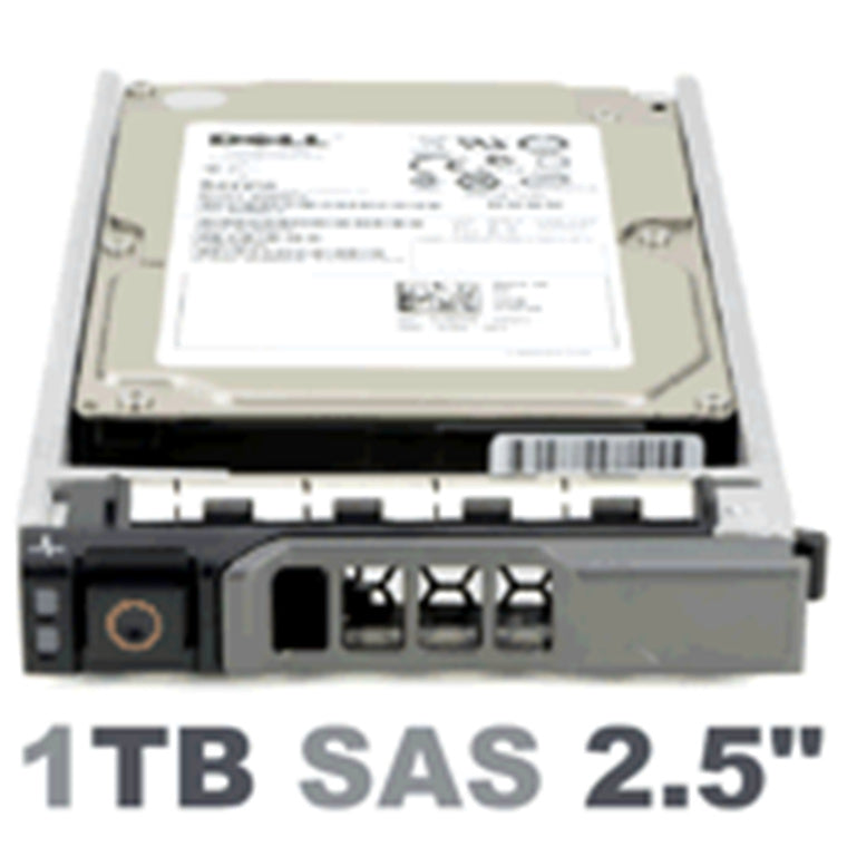 342-4918 - Dell 1Tb SAS 6G 7.2K SFF DP HDD R/T-Series Tray - DPN