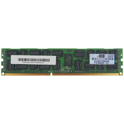 500205-071U - HP 8Gb PC3-10600R 1333Mhz ECC REG DR x4 CAS-9 DIMM - Intel