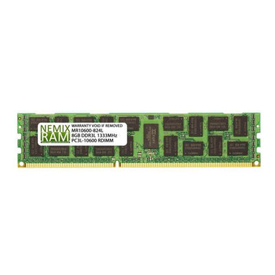 652089-001 - HP 8Gb PC3L-10600R 1333Mhz ECC REG DR x4 CAS-9 LV DIMM - Intel