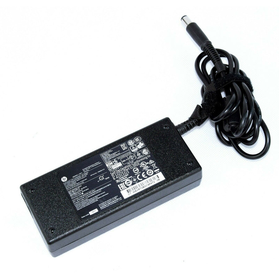 709566-012 - HP Power Adapter AC 90W 7.4mm Tip 19VDC Output - C6 3-Pin AC Input