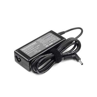 714159-001 - HP Power Adapter AC 65W 4.5mm Tip R/A 19VDC Output - C6 3-Pin AC Input