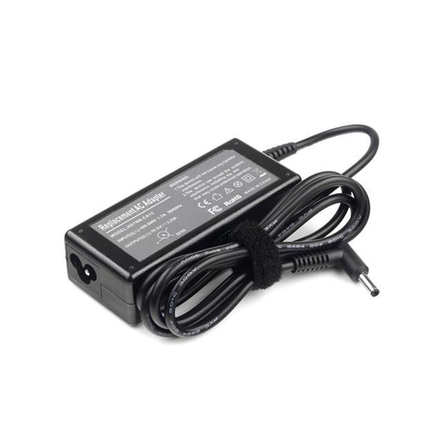 714159-001 - HP Power Adapter AC 65W 4.5mm Tip R/A 19VDC Output - C6 3-Pin AC Input