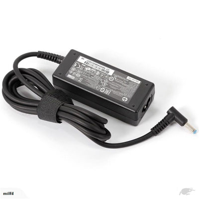 742436-001 - HP Power Adapter AC 45W 4.5mm Tip R/A 19VDC Output - C8 2-Pin AC Input