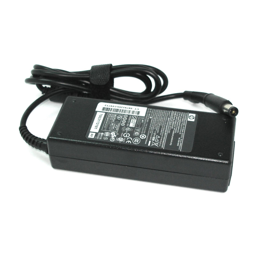 750112-001 - HP Power Adapter AC 85W 7.4mm Tip R/A 19VDC Output - C6 3-Pin AC Input