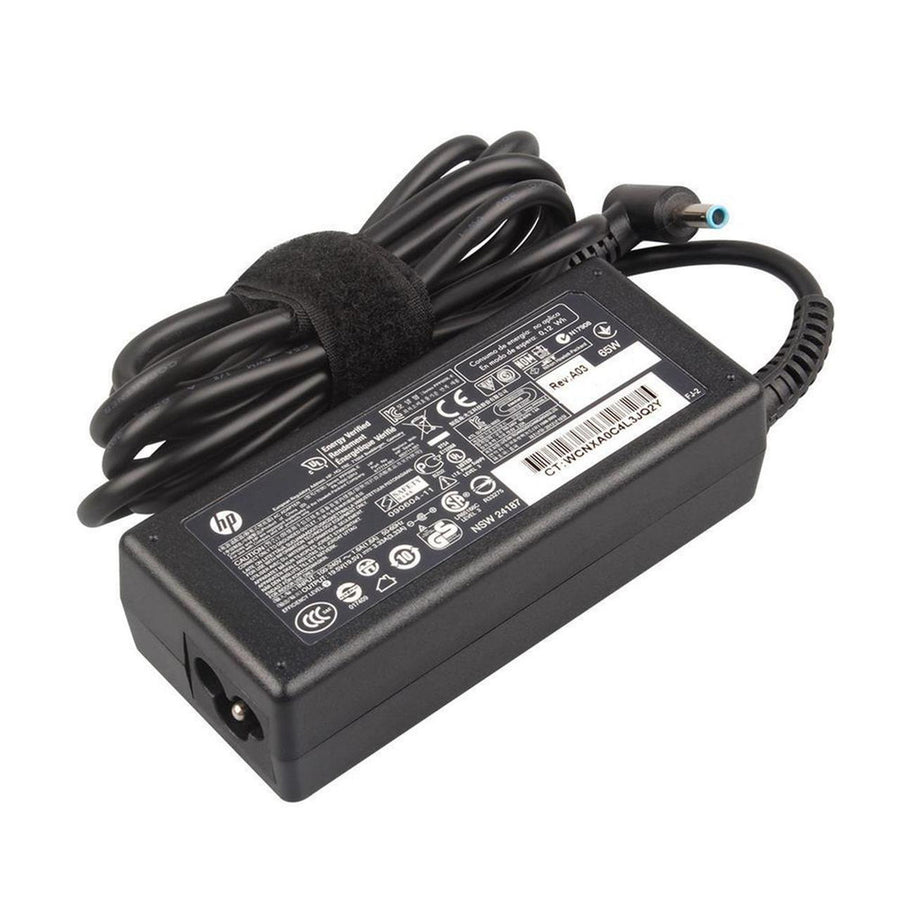 753559-001 - HP Power Adapter AC 65W 4.5mm Tip R/A 19VDC Output - C6 3-Pin AC Input