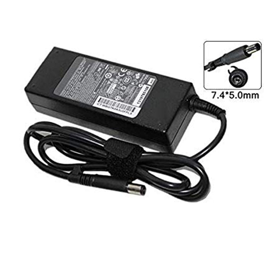 756414-001 - HP Power Adapter AC 90W 7.4mm Tip 19VDC Output - C6 3-Pin AC Input